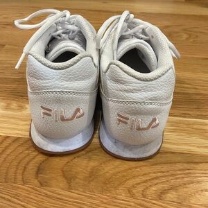 FILA white women’s sneakers